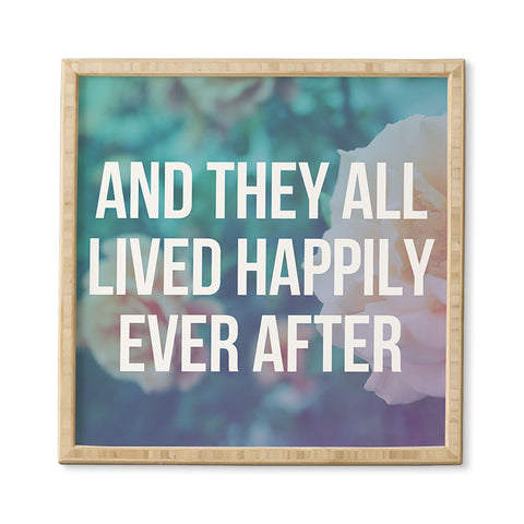 Leah Flores Ever After Framed Wall Art
