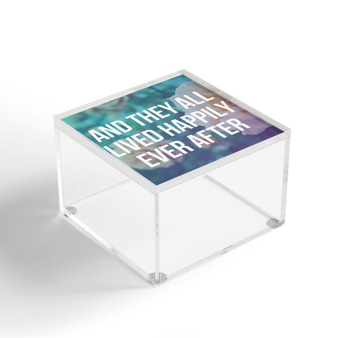 Leah Flores Ever After Acrylic Box