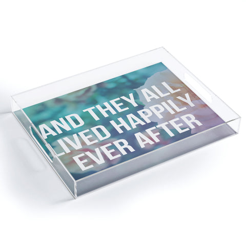 Leah Flores Ever After Acrylic Tray