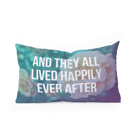 Leah Flores Ever After Oblong Throw Pillow