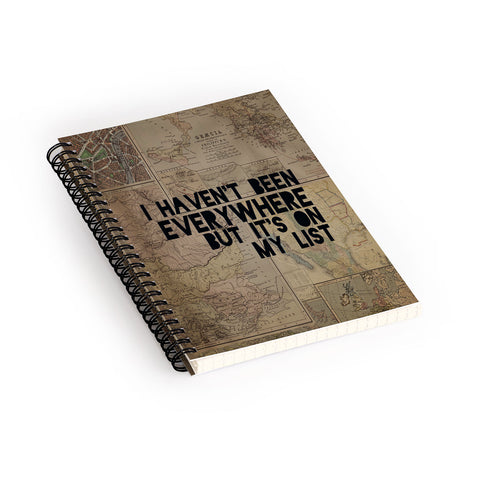 Leah Flores Everywhere Spiral Notebook