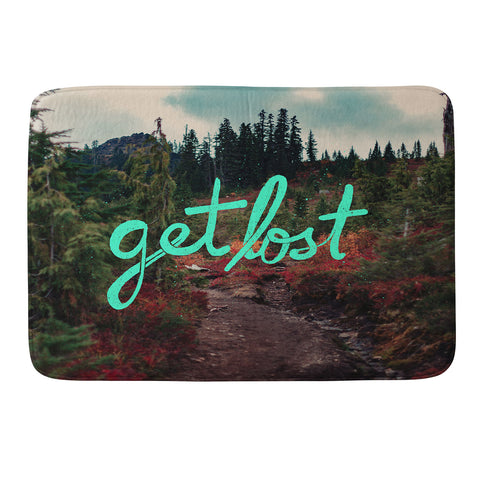 Leah Flores Get Lost in the Pacific Northwest Memory Foam Bath Mat