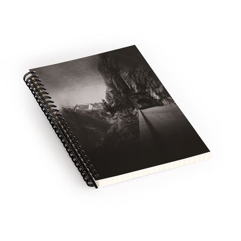 Leah Flores Get Lost Somewhere Spiral Notebook