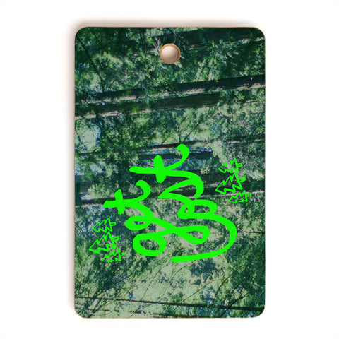 Leah Flores Get Lost X Muir Woods Cutting Board Rectangle