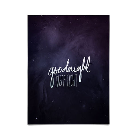 Leah Flores Goodnight Poster