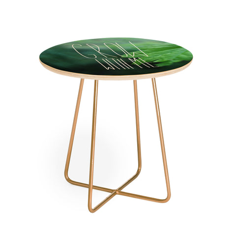 Leah Flores Grow 3 Round Side Table