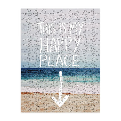 Leah Flores Happy Place X Beach Puzzle