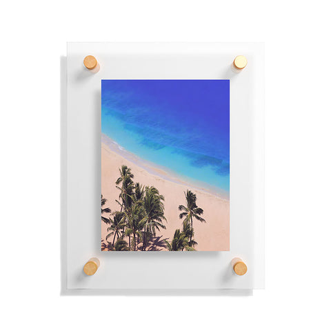 Leah Flores Hawaii Beach Floating Acrylic Print