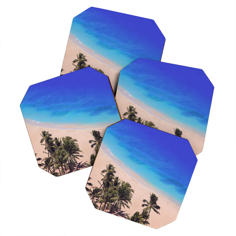 Leah Flores Hawaii Beach Coaster Set