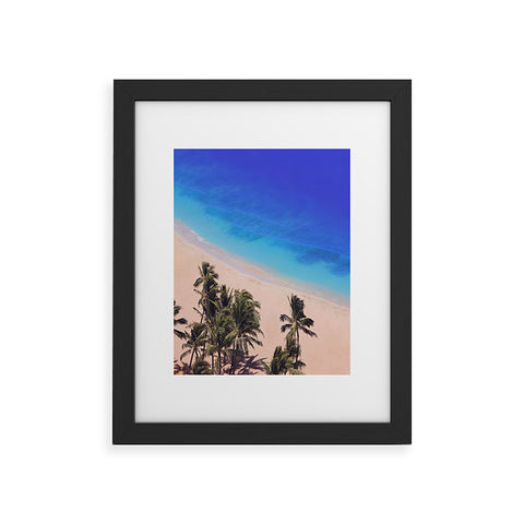 Leah Flores Hawaii Beach Framed Art Print