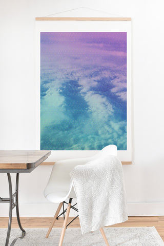 Leah Flores Head in the Clouds Art Print And Hanger
