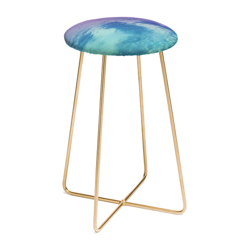 Leah Flores Head in the Clouds Counter Stool