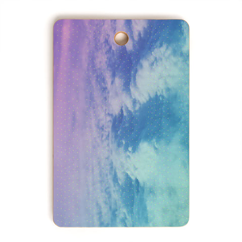 Leah Flores Head in the Clouds Cutting Board Rectangle