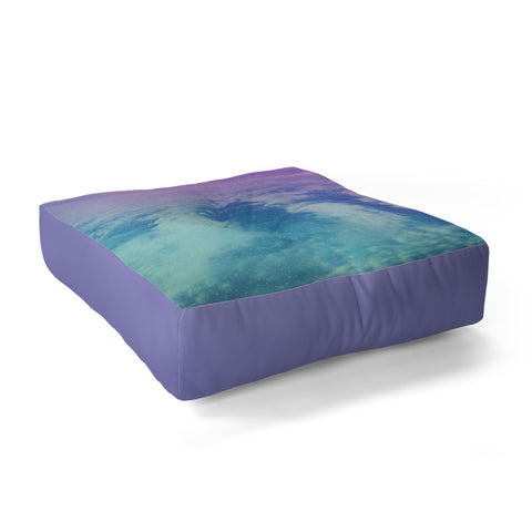 Leah Flores Head in the Clouds Floor Pillow Square