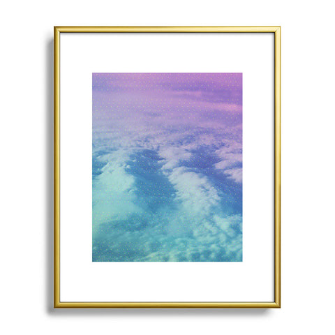 Leah Flores Head in the Clouds Metal Framed Art Print
