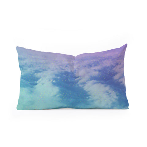 Leah Flores Head in the Clouds Oblong Throw Pillow