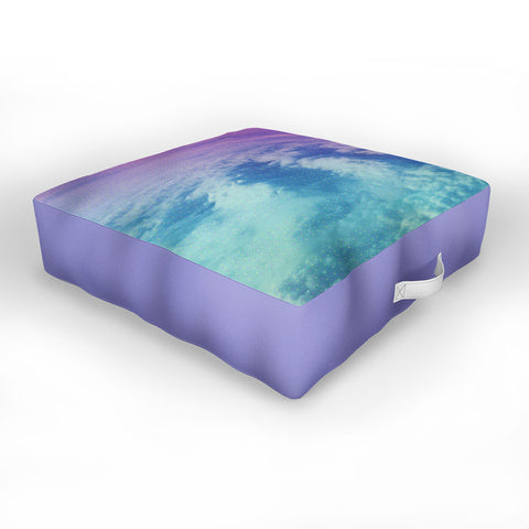Leah Flores Head in the Clouds Outdoor Floor Cushion