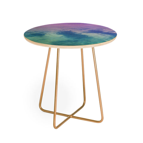 Leah Flores Head in the Clouds Round Side Table