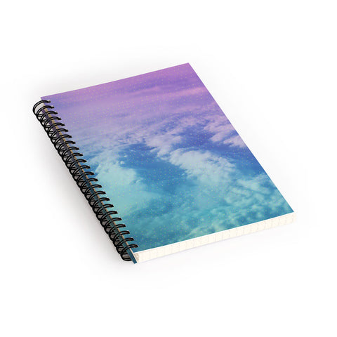 Leah Flores Head in the Clouds Spiral Notebook