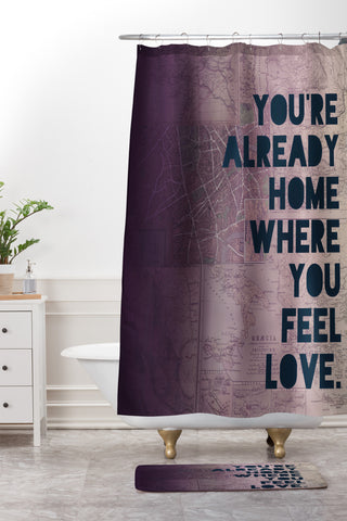 Leah Flores Home 2 Shower Curtain And Mat