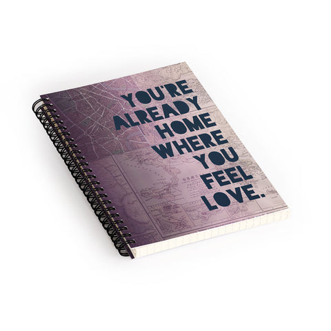 Leah Flores Home 2 Spiral Notebook