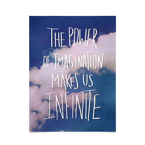 Leah Flores Imagination Power Poster
