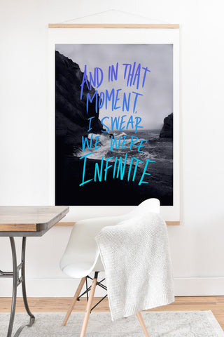 Leah Flores Infinite Art Print And Hanger