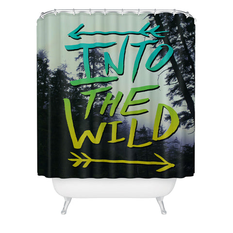 Leah Flores Into The Wild 2 Shower Curtain