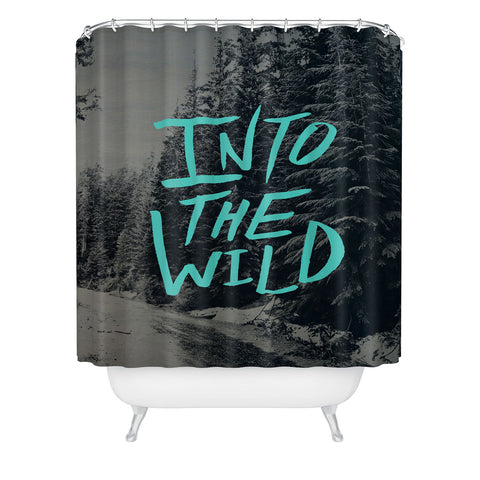 Leah Flores Into The Wild 3 Shower Curtain