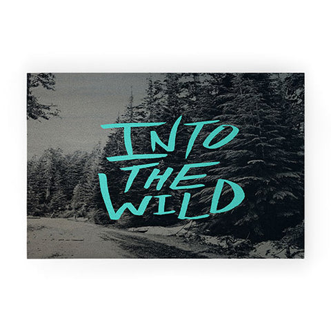 Leah Flores Into The Wild 3 Welcome Mat