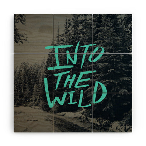 Leah Flores Into The Wild 3 Wood Wall Mural
