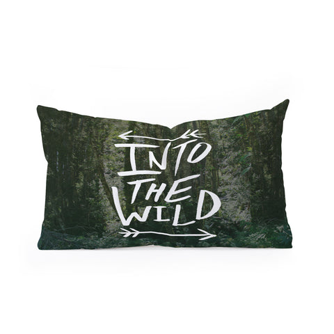 Leah Flores Into The Wild Oblong Throw Pillow