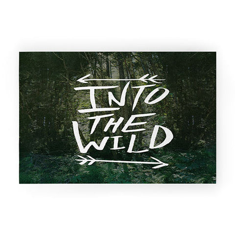 Leah Flores Into The Wild Welcome Mat