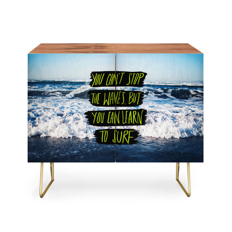 Leah Flores Learn To Surf Credenza