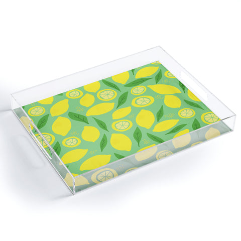 Leah Flores Lemonade Acrylic Tray
