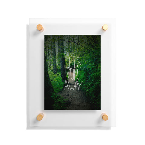 Leah Flores Lets Run Away 1 Floating Acrylic Print