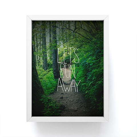 Leah Flores Lets Run Away 1 Framed Mini Art Print