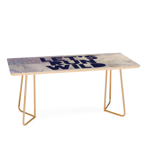 Leah Flores Lets Run Wild X Maps Coffee Table