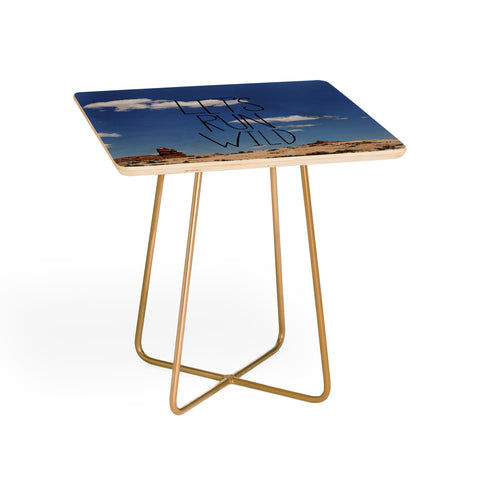 Leah Flores Lets Run Wild X Moab Side Table