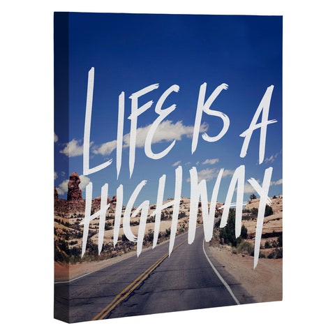 Leah Flores Life Is A Highway Art Canvas