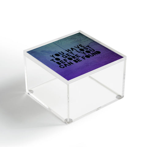 Leah Flores Lost x Found Acrylic Box