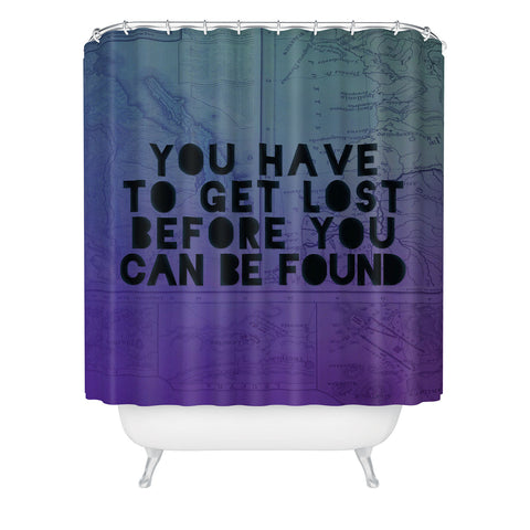 Leah Flores Lost x Found Shower Curtain