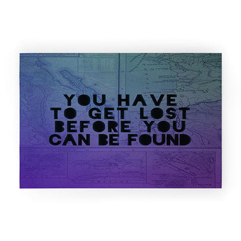 Leah Flores Lost x Found Welcome Mat