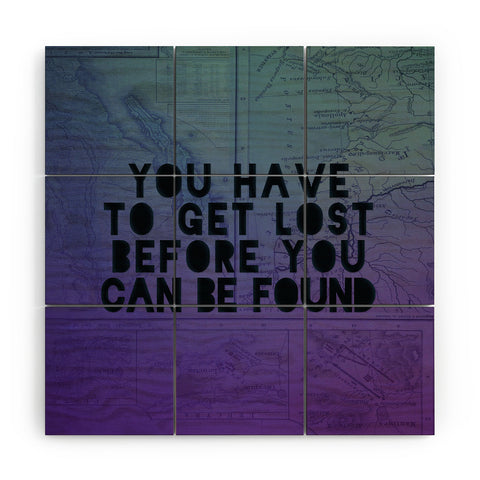 Leah Flores Lost x Found Wood Wall Mural