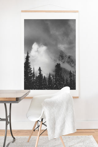 Leah Flores Mountain Majesty Art Print And Hanger