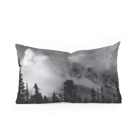 Leah Flores Mountain Majesty Oblong Throw Pillow