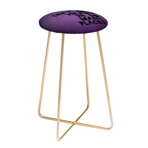 Leah Flores My Heart Counter Stool