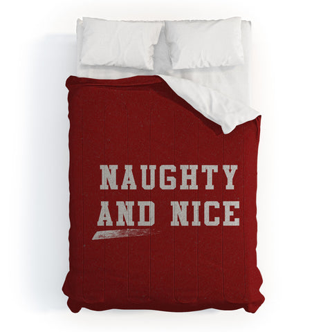 Leah Flores Naughty and Nice Comforter