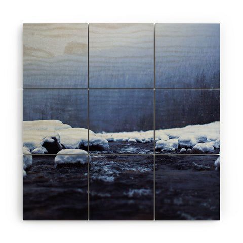 Leah Flores Nisqually River Wood Wall Mural