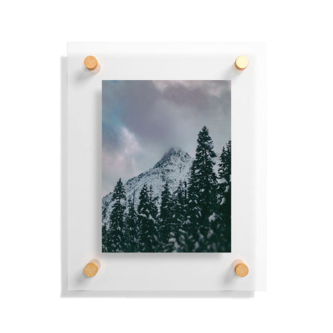 Leah Flores North Cascade Winter Floating Acrylic Print